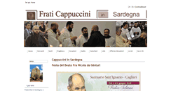 Desktop Screenshot of fraticappucciniinsardegna.it